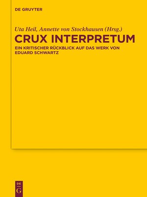 cover image of Crux interpretum